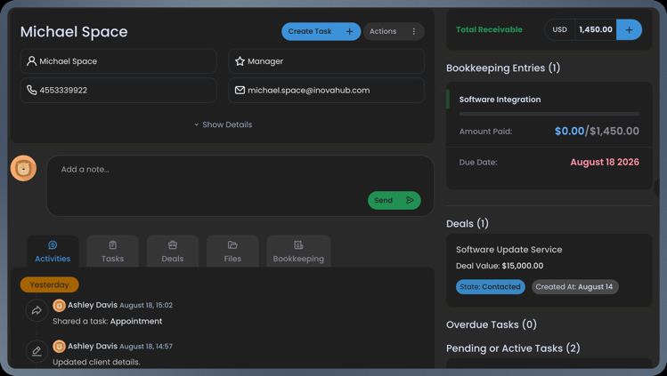 Client Management Software